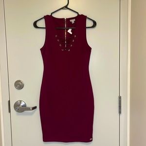Brand New Maroon Guess Dress